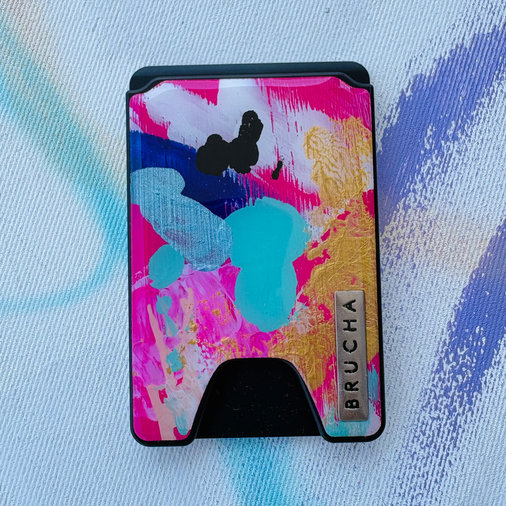 Cartera MagSafe handpainted - Roma