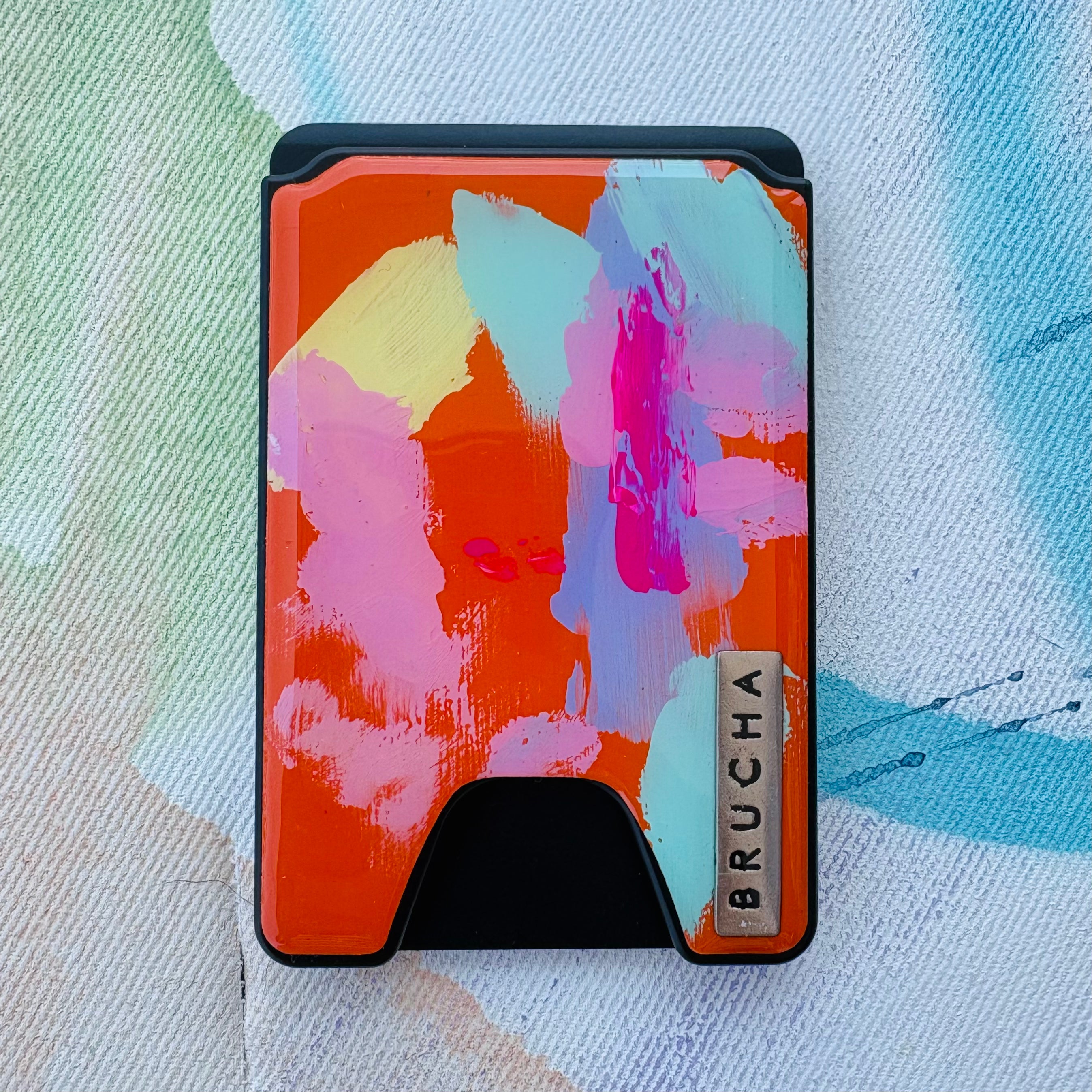 Cartera MagSafe handpainted - Yamore
