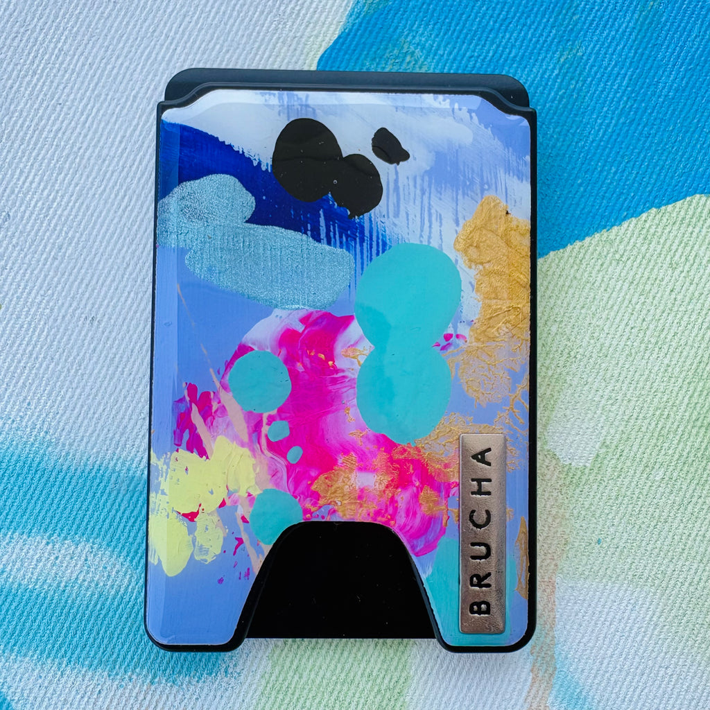 Cartera MagSafe handpainted - Dalas