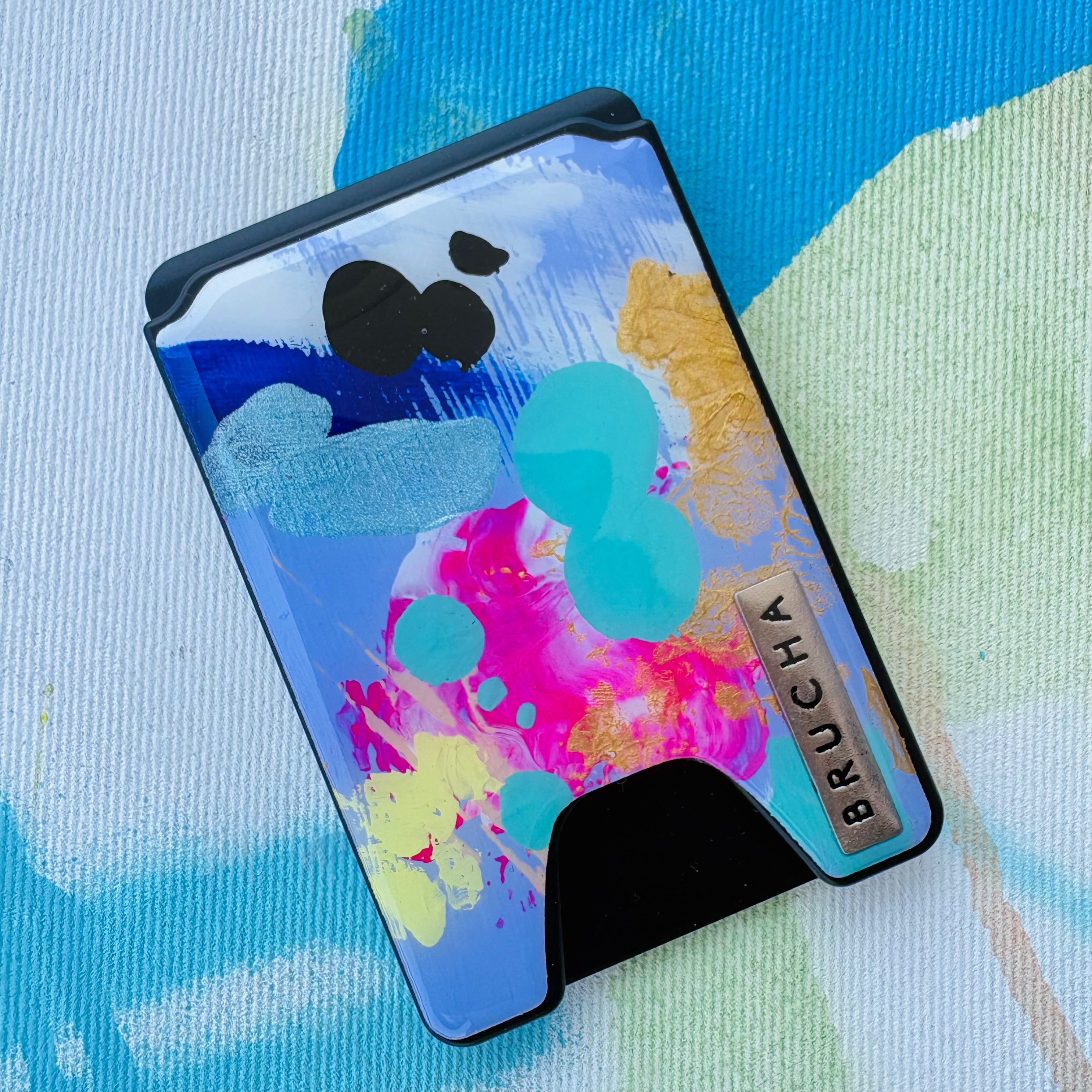 Cartera MagSafe handpainted - Dalas