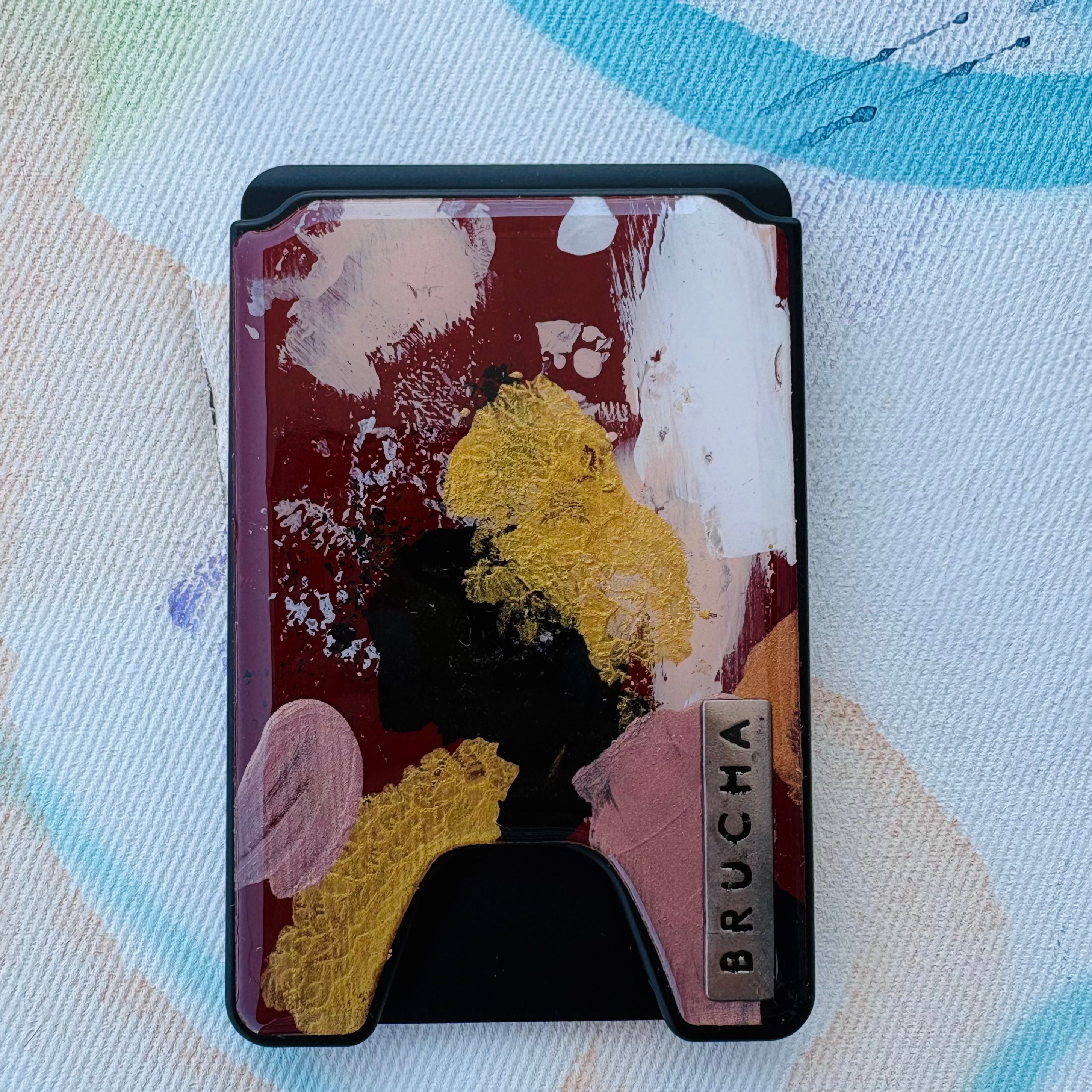 Cartera MagSafe handpainted - Lots