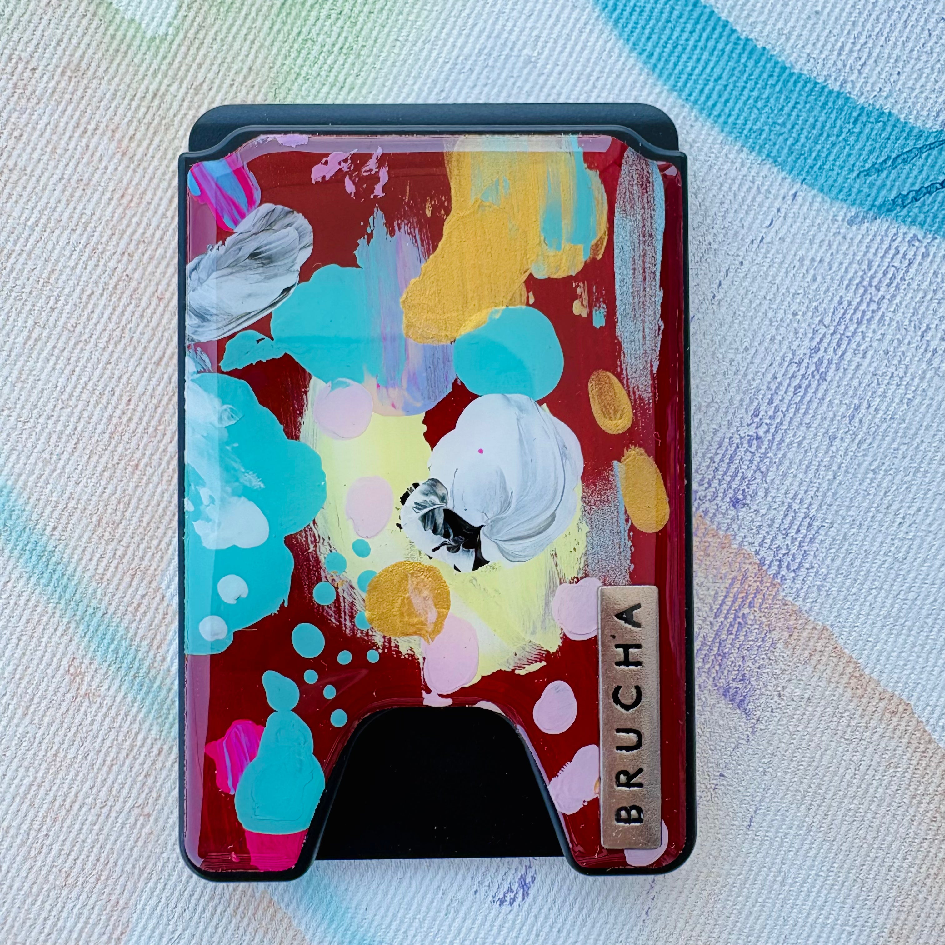 Cartera MagSafe handpainted - Lans