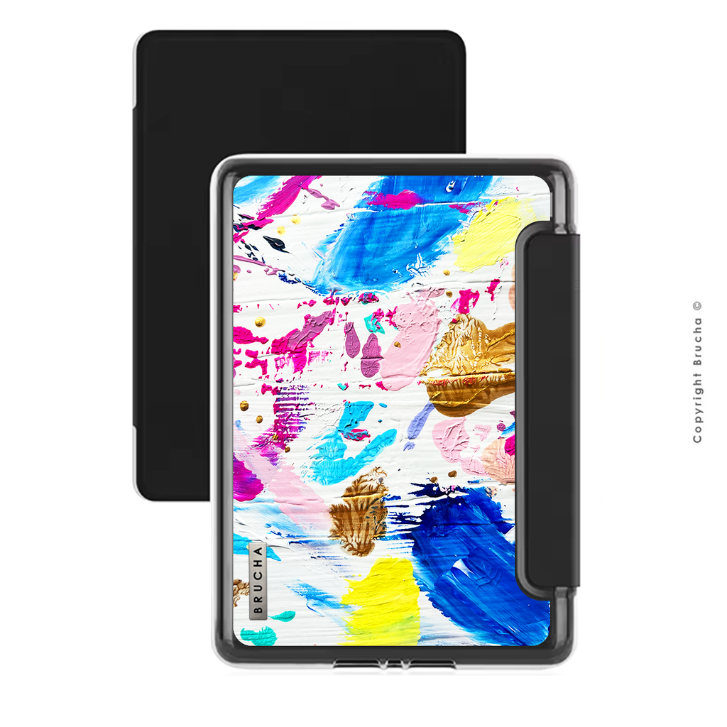 Funda ultra protectora para Kindle con tapa protectora de pantalla pintada a mano pieza única - Sesame
