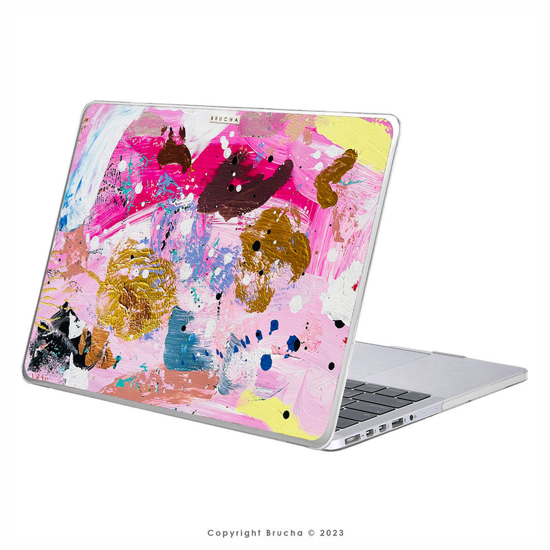 Funda ultra protectora para MacBook pintada a mano pieza única - Connor