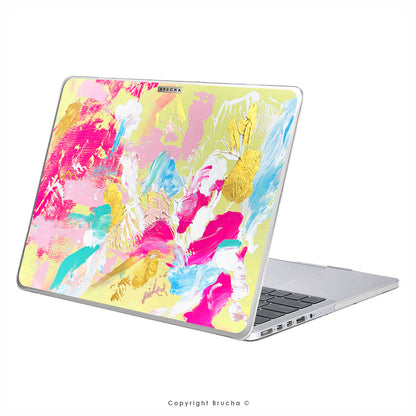Funda ultra protectora para MacBook pintada a mano pieza única - Viena