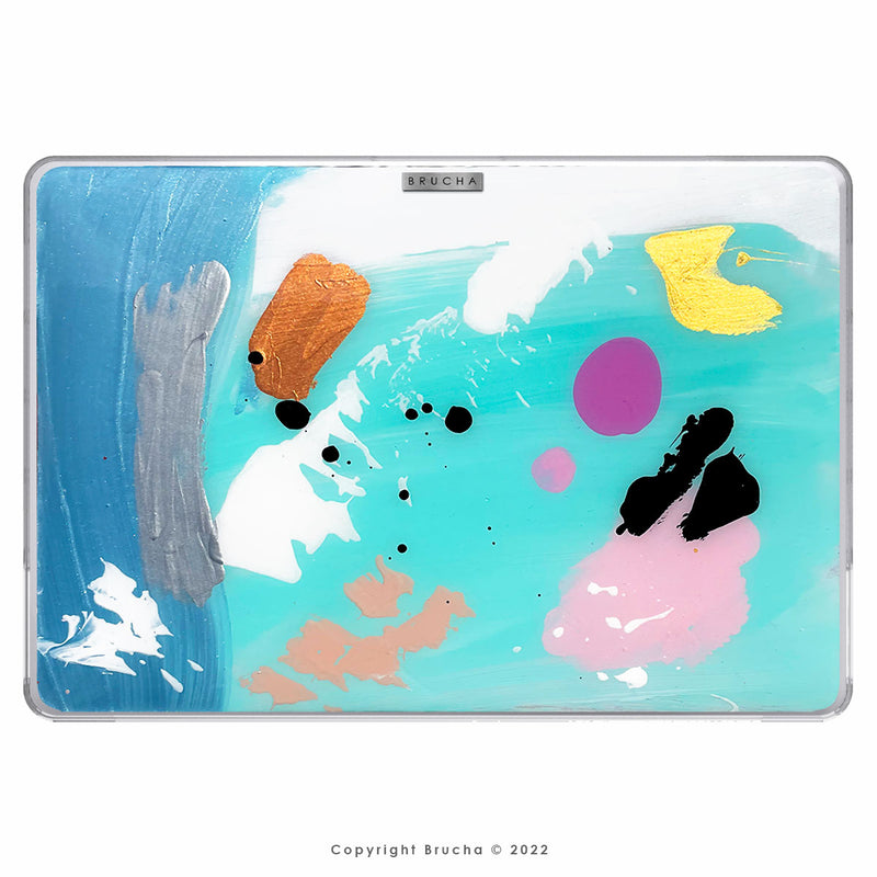 Funda ultra protectora para MacBook pintada a mano pieza única - Greta