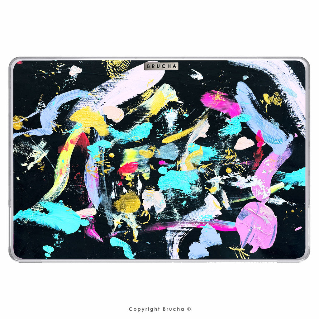 Funda ultra protectora para MacBook pintada a mano pieza única - Nairobi