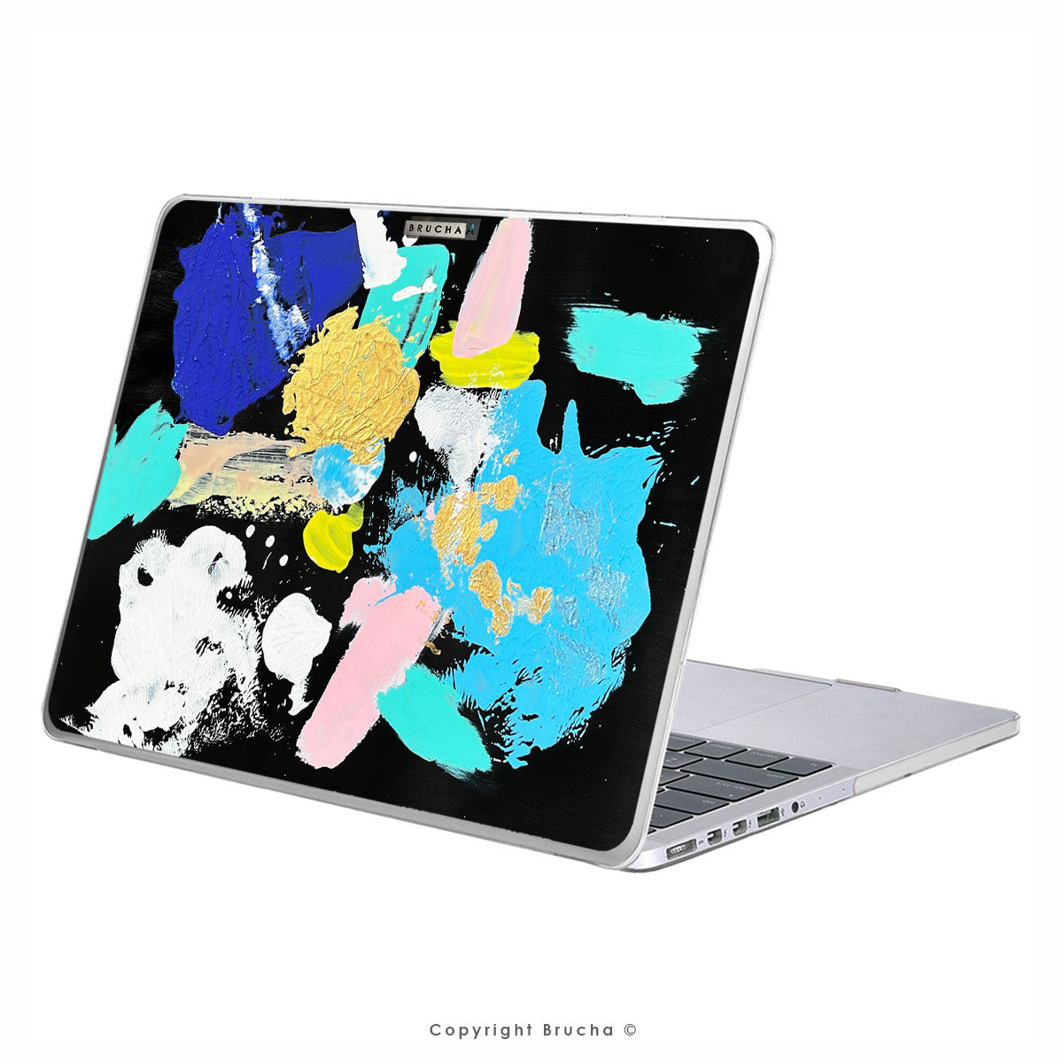 Funda ultra protectora para MacBook pintada a mano pieza única - Scooby