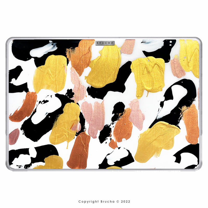 Funda ultra protectora para MacBook pintada a mano pieza única - Lana