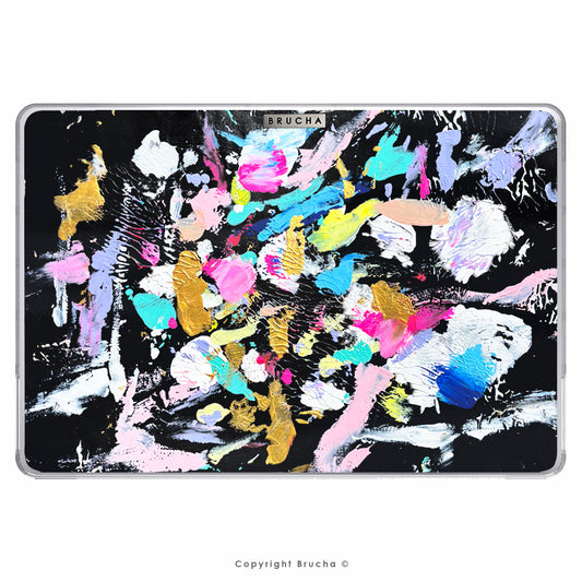 Funda ultra protectora para MacBook pintada a mano pieza única - Bilbao