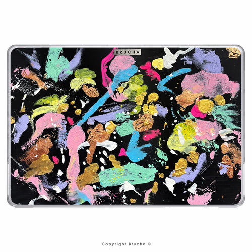 Funda ultra protectora para MacBook pintada a mano pieza única - Kiara
