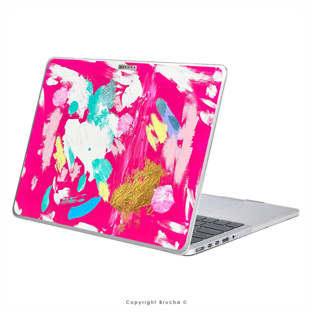 Funda ultra protectora para MacBook pintada a mano pieza única - Titans
