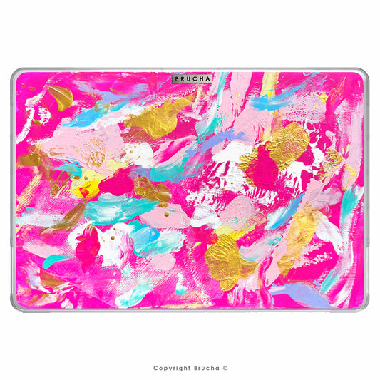 Funda ultra protectora para MacBook pintada a mano pieza única - Riga