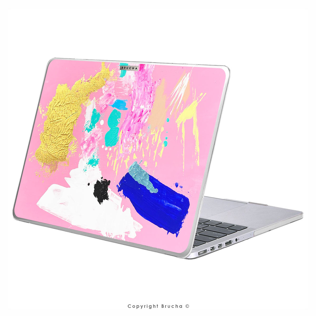 Funda ultra protectora para MacBook pintada a mano pieza única - Gum