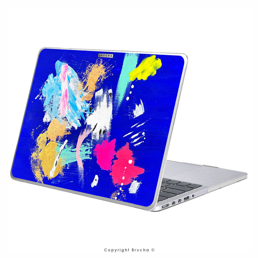 Funda ultra protectora para MacBook pintada a mano pieza única - Square