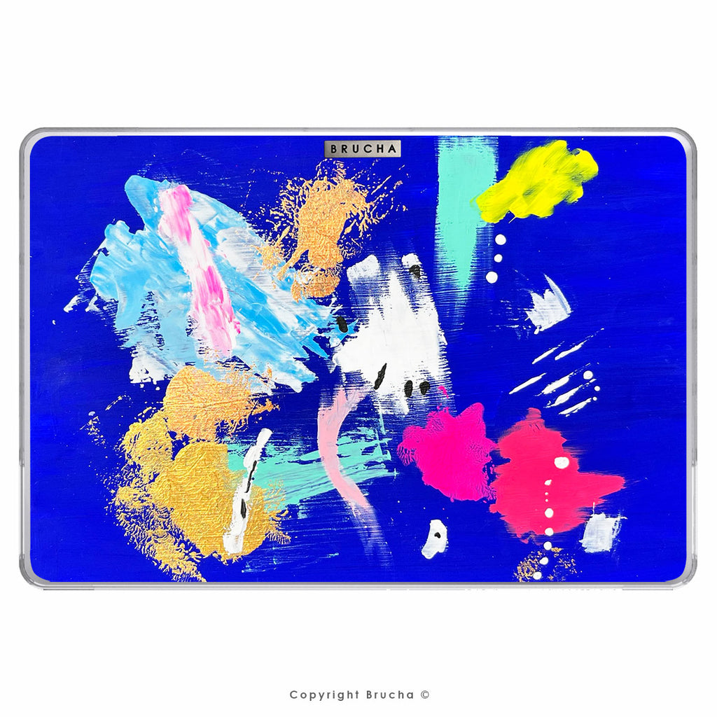 Funda ultra protectora para MacBook pintada a mano pieza única - Square