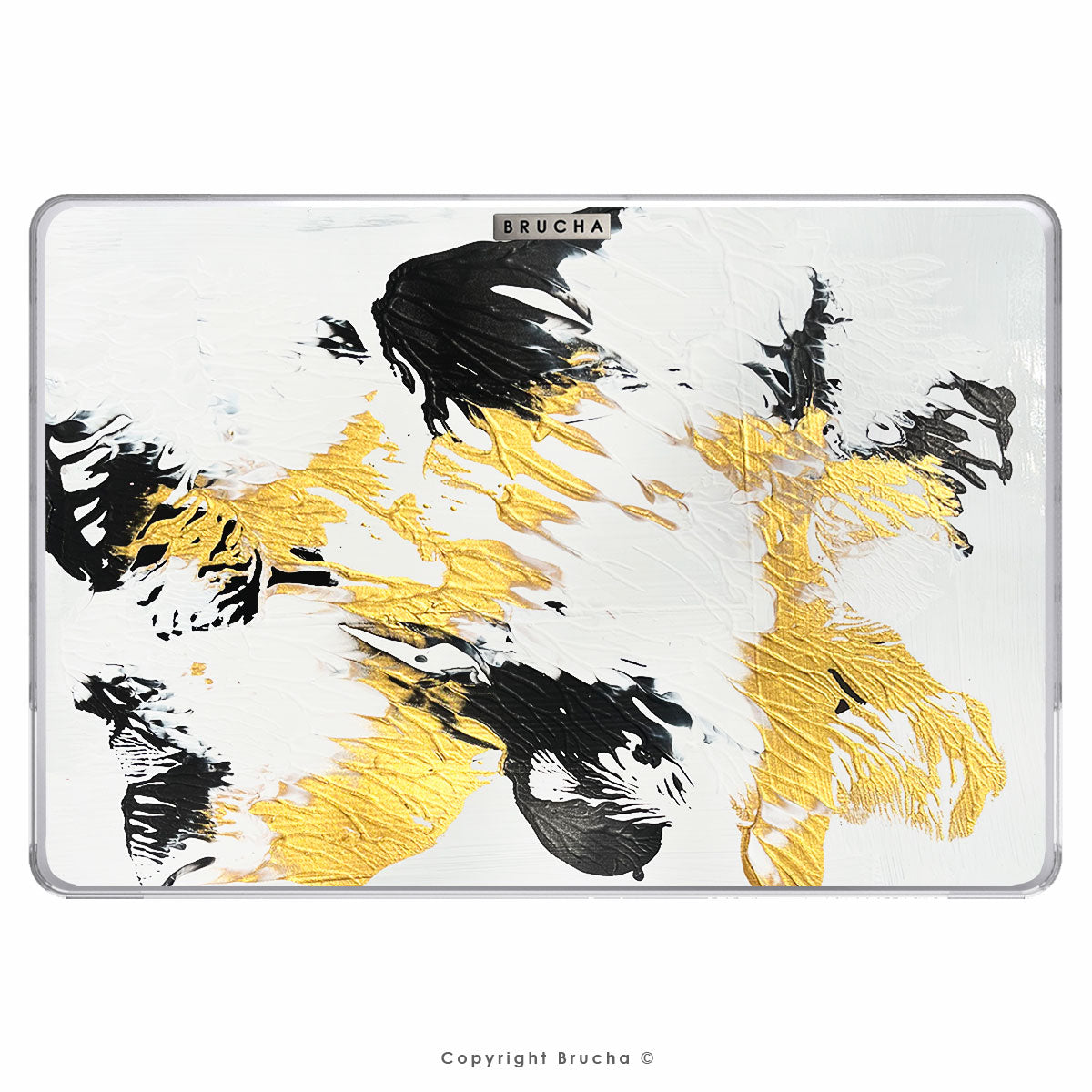 Funda ultra protectora para MacBook pintada a mano pieza única - Goldiiie