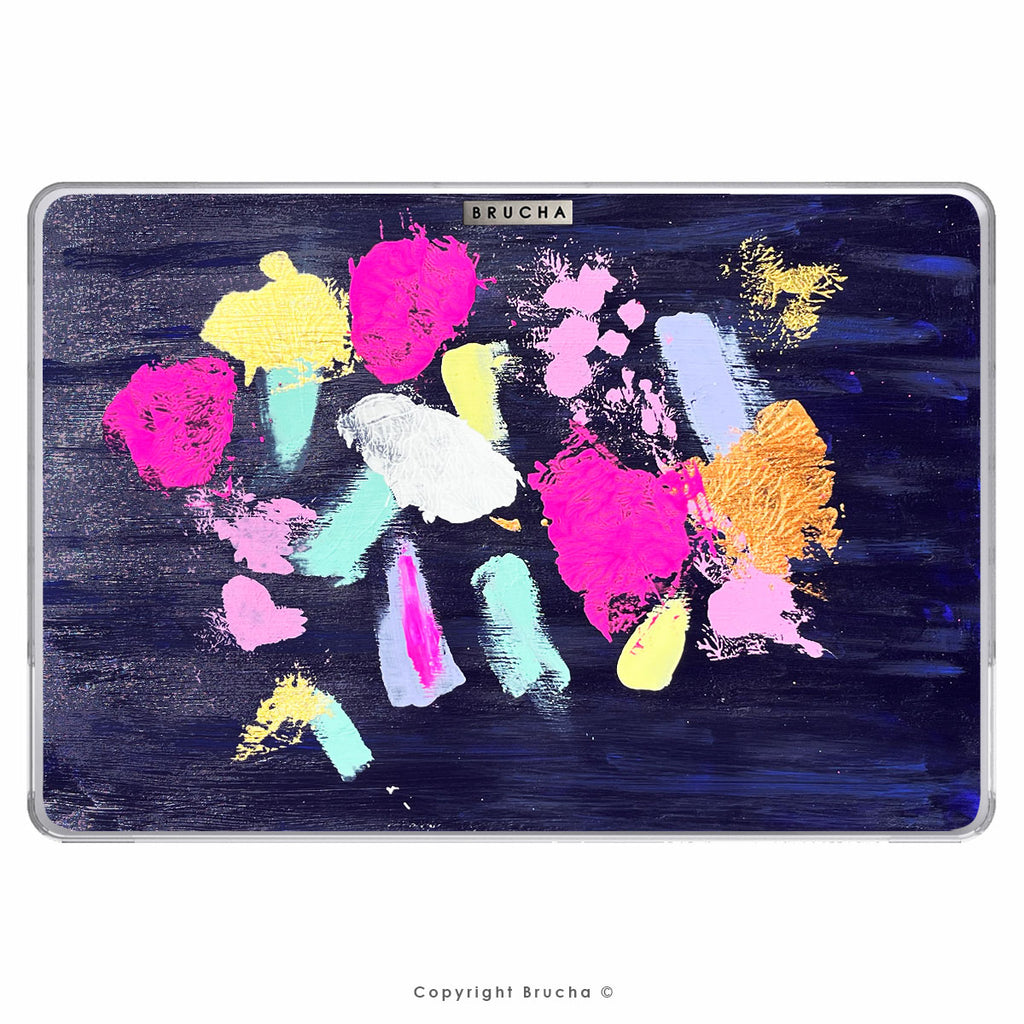 Funda ultra protectora para MacBook pintada a mano pieza única - Tom