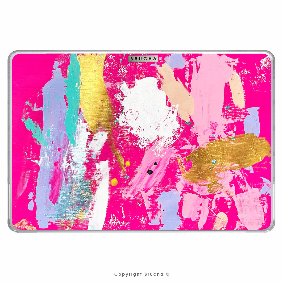 Funda ultra protectora para MacBook pintada a mano pieza única - Mario