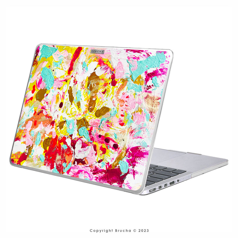 Funda ultra protectora para MacBook pintada a mano pieza única - Kanu