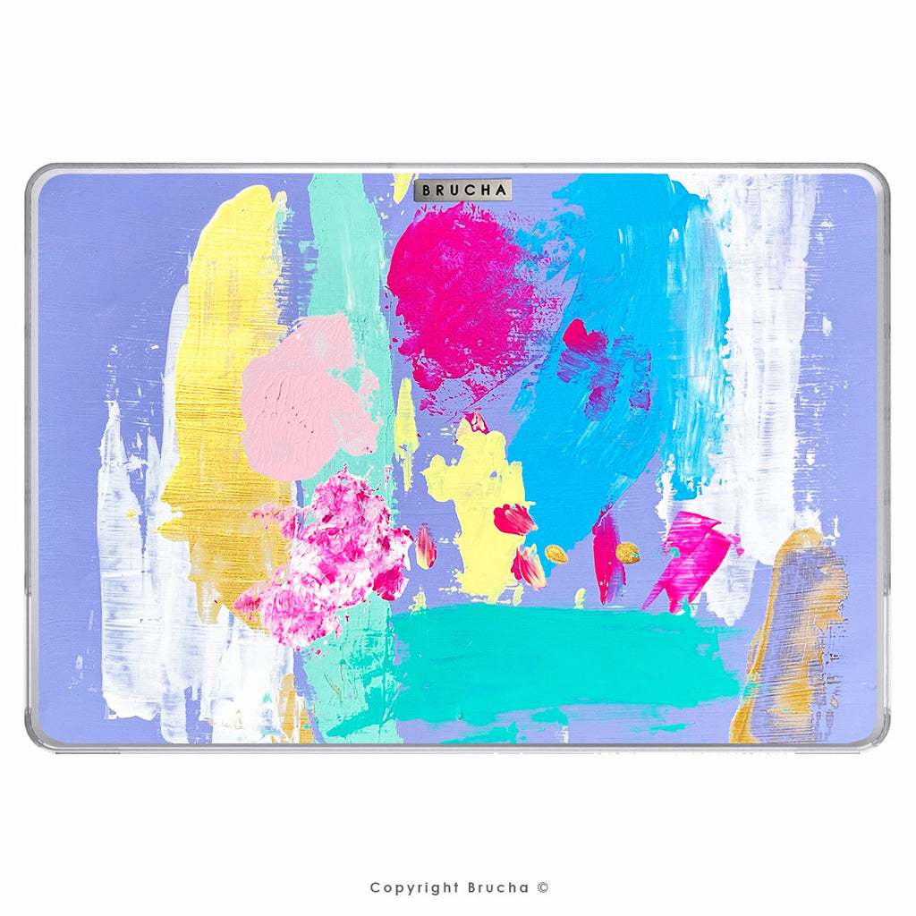 Funda ultra protectora para MacBook pintada a mano pieza única - Cari