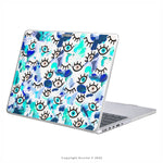 Funda ultra protectora para MacBook pintada a mano pieza única - I See You Azul