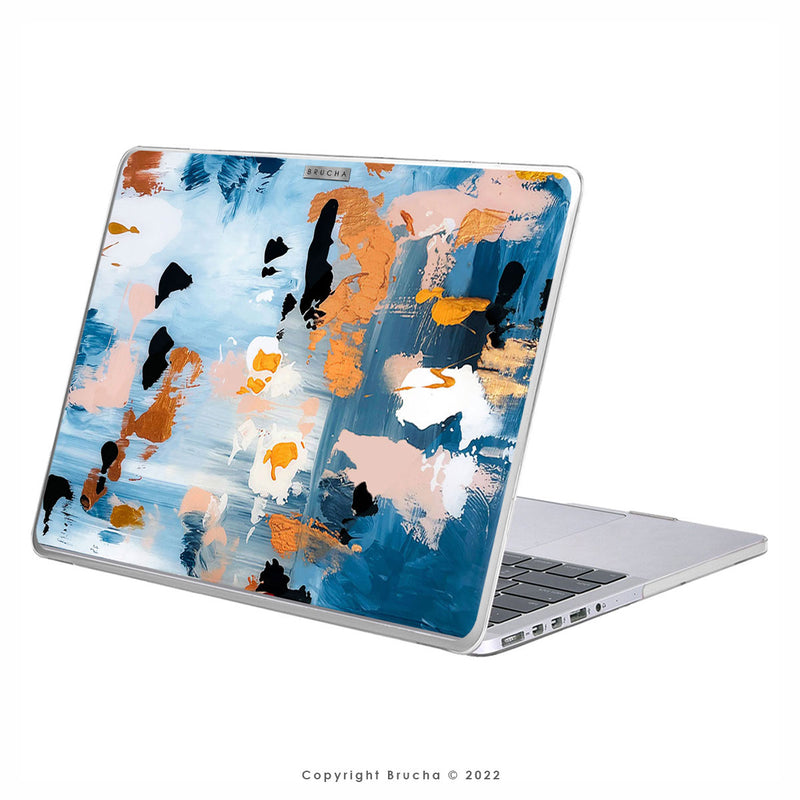 Funda ultra protectora para MacBook pintada a mano pieza única - Priscy