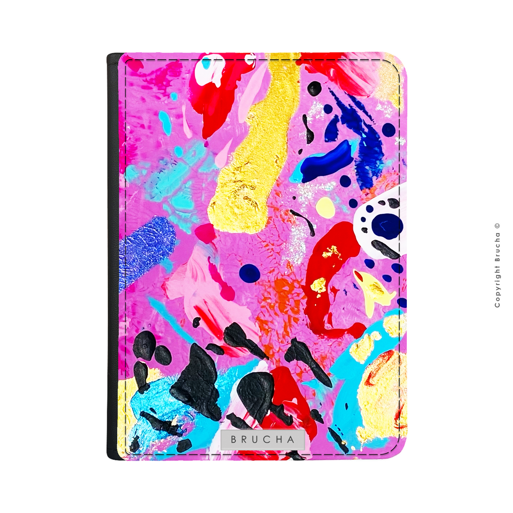 Porta pasaporte pieza única handpainted - Arezzo