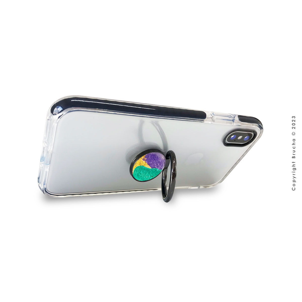 Ring Phone Holder - Sujetador para el celular universal pintado a mano - Yang