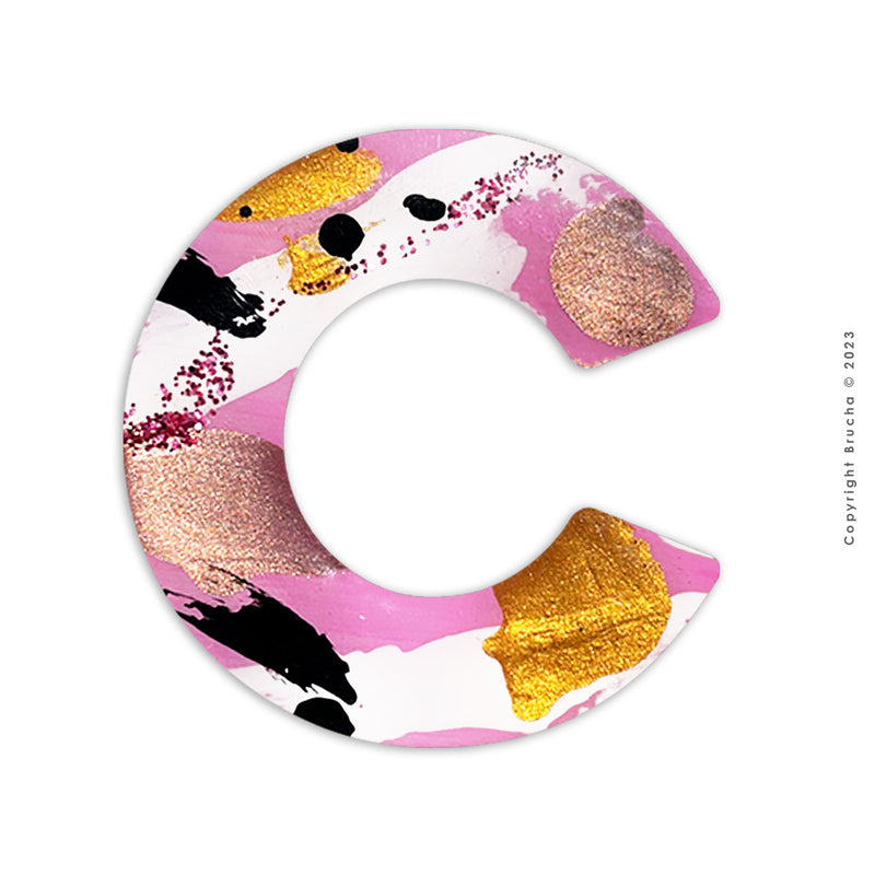 C -pieza única sticker