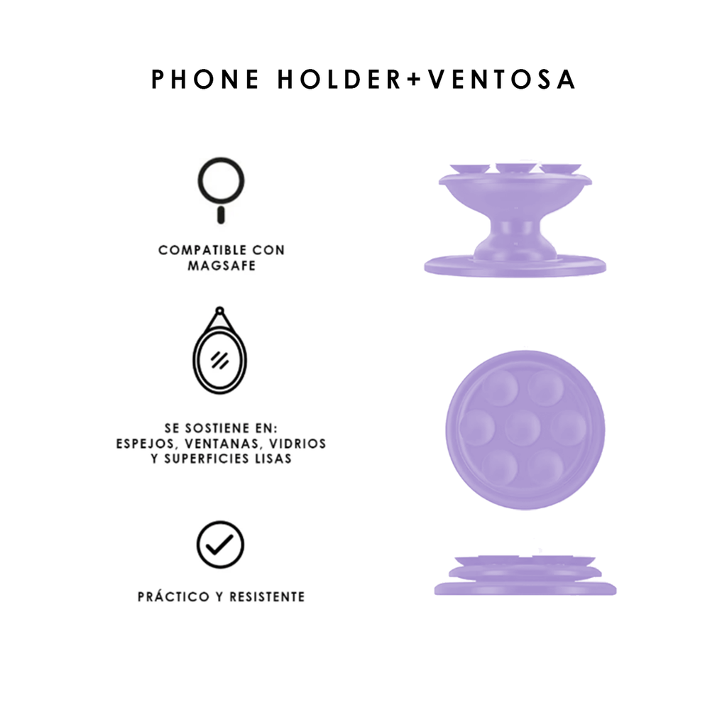 Ventosa Phone Holder MagSafe - Lila