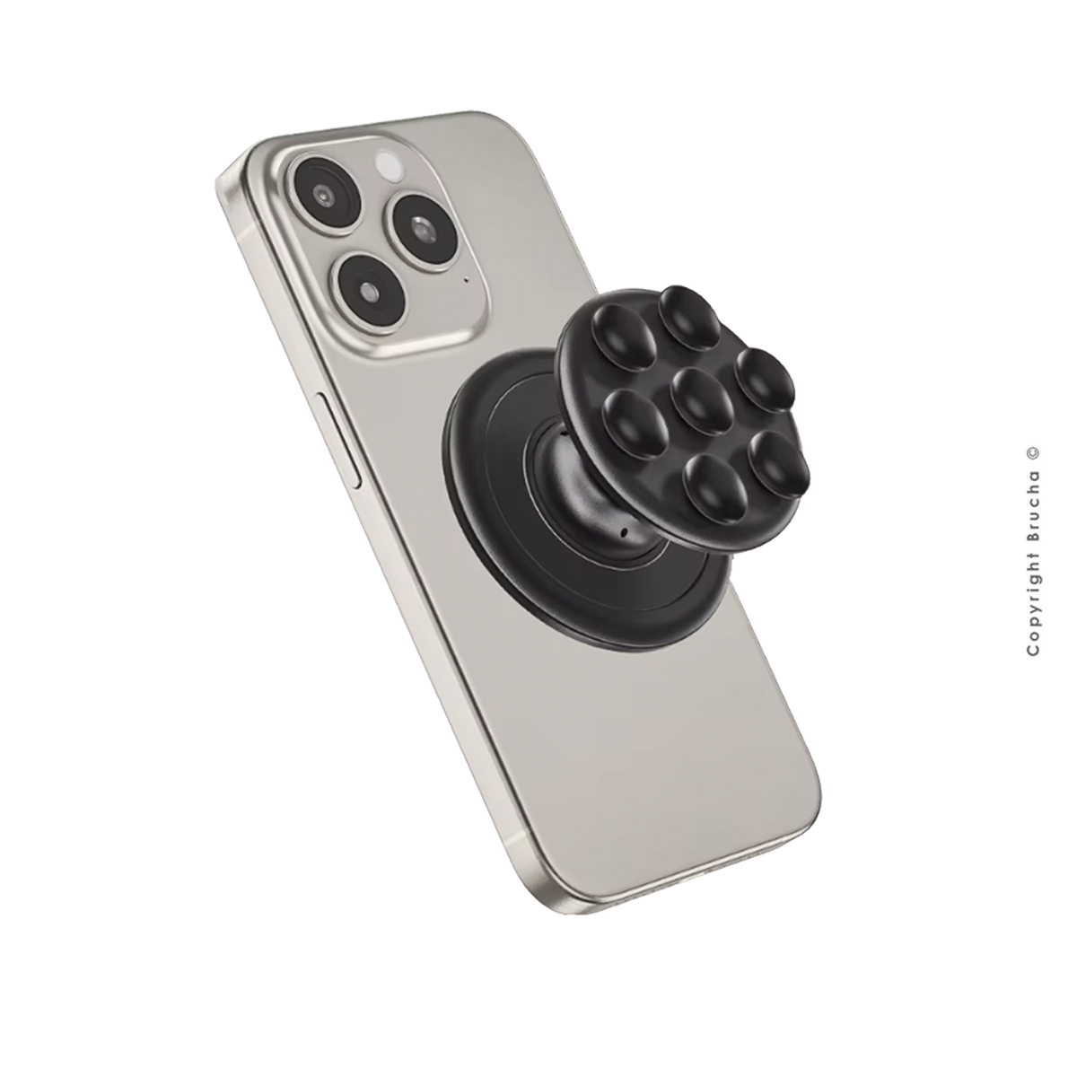 Ventosa Phone Holder MagSafe - Negro