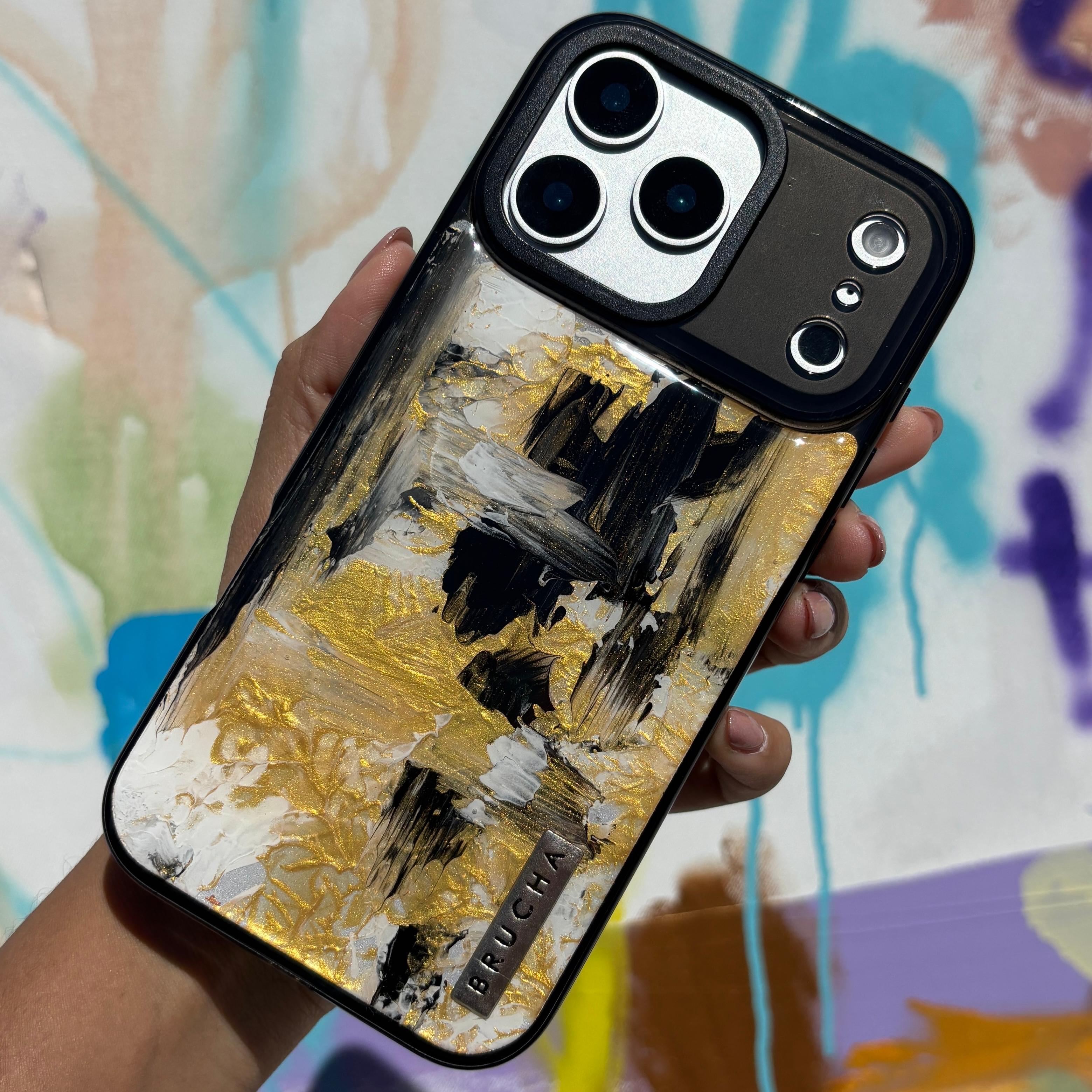 Funda ultra protectora pintada a mano para iPhone 17 Pro Max - Eco