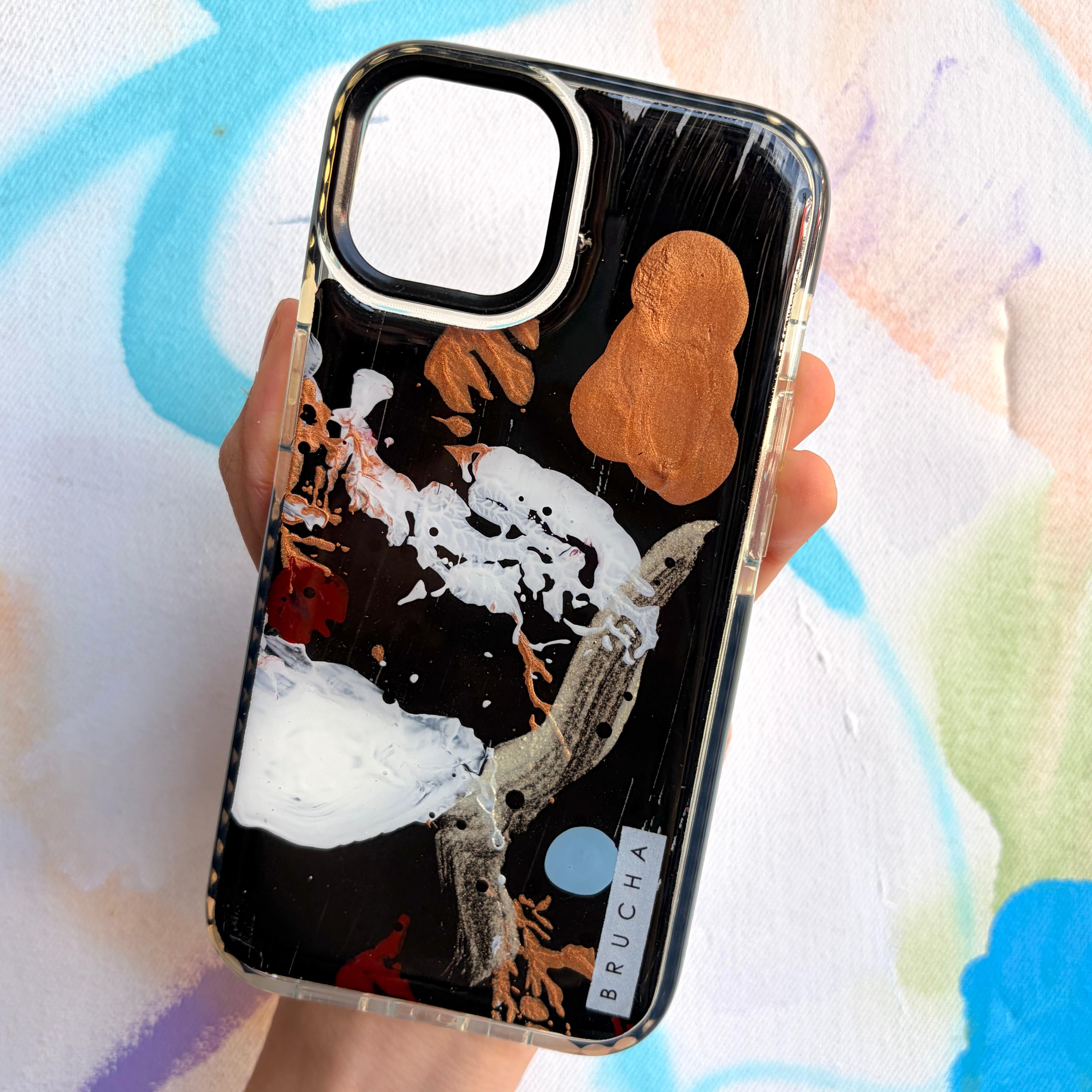 Funda ultra protectora pintada a mano para iPhone 13/14 - Matterhorn