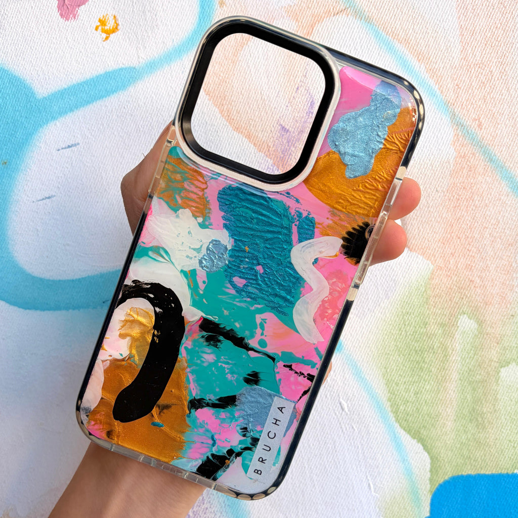 Funda ultra protectora pintada a mano para iPhone 13 Pro - Llunas