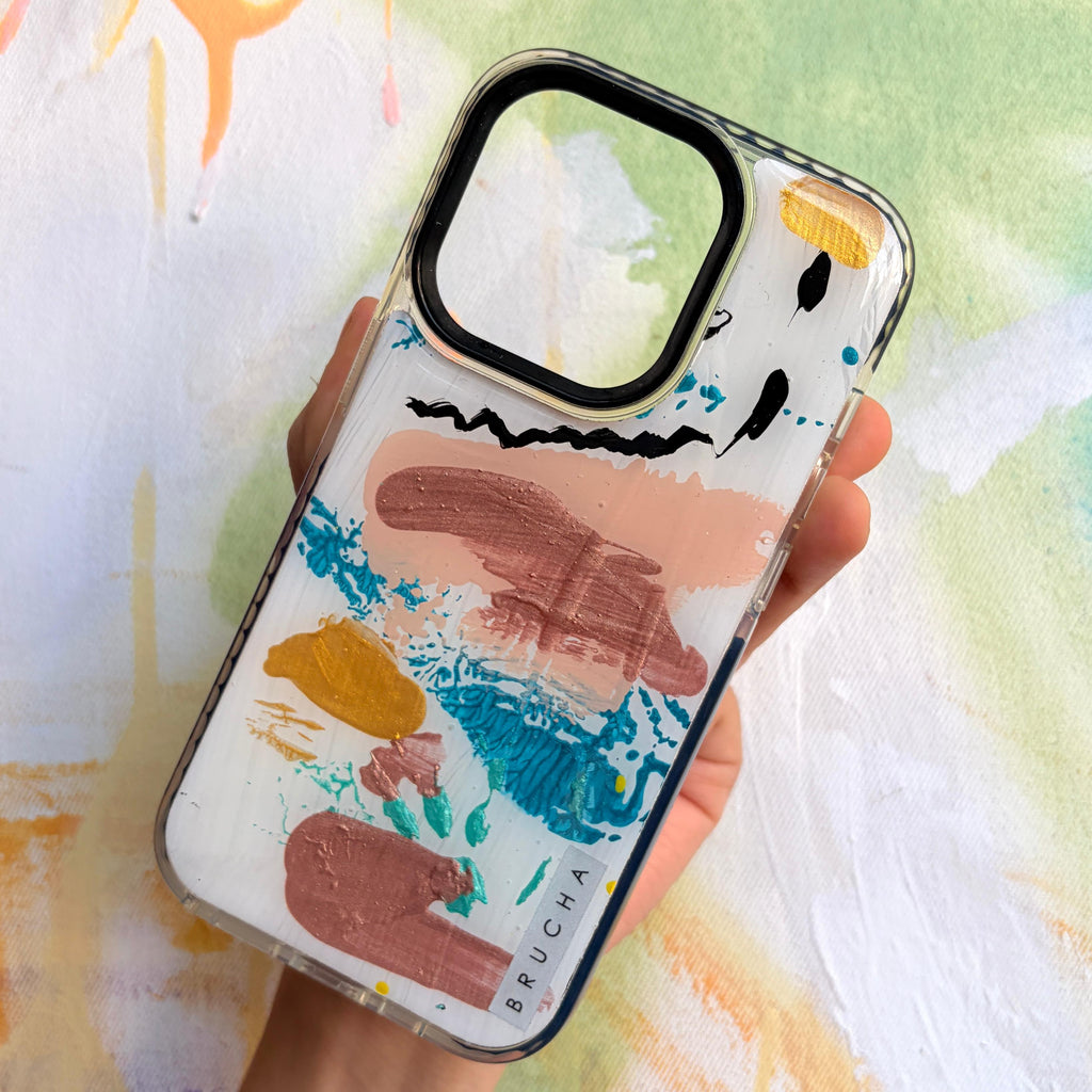 Funda ultra protectora pintada a mano para iPhone 13 Pro - Izan