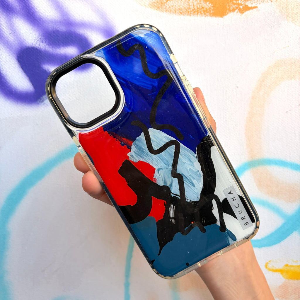 Funda ultra protectora pintada a mano para iPhone 13/14 - Zermatt