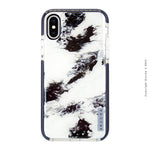 Funda ultra protectora pintada a mano para iPhone X/XS - Marble