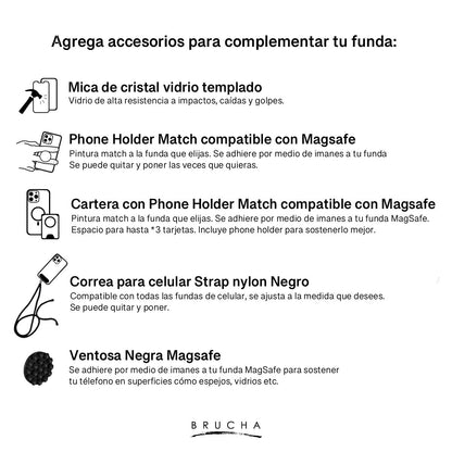 Funda Magsafe ultra protectora pintada a mano para iPhone - En el Mar