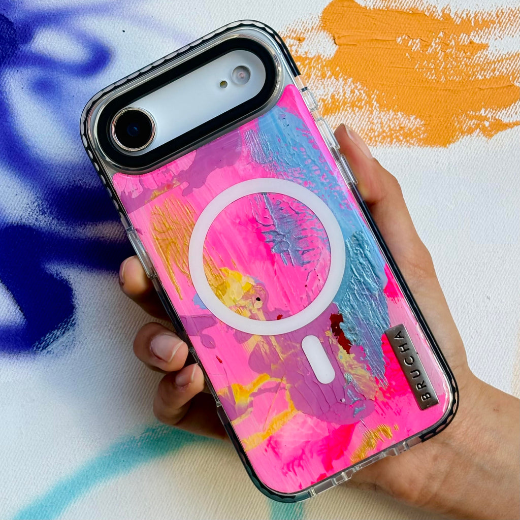 Funda Magsafe ultra protectora pintada a mano para iPhone 17 Air - Suri