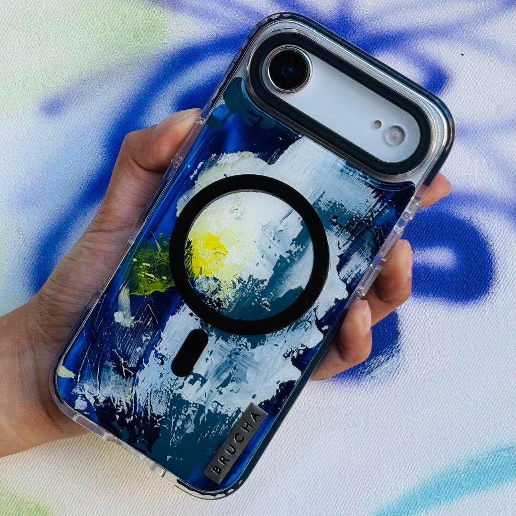 Funda Magsafe ultra protectora pintada a mano para iPhone 17 Air - Pira