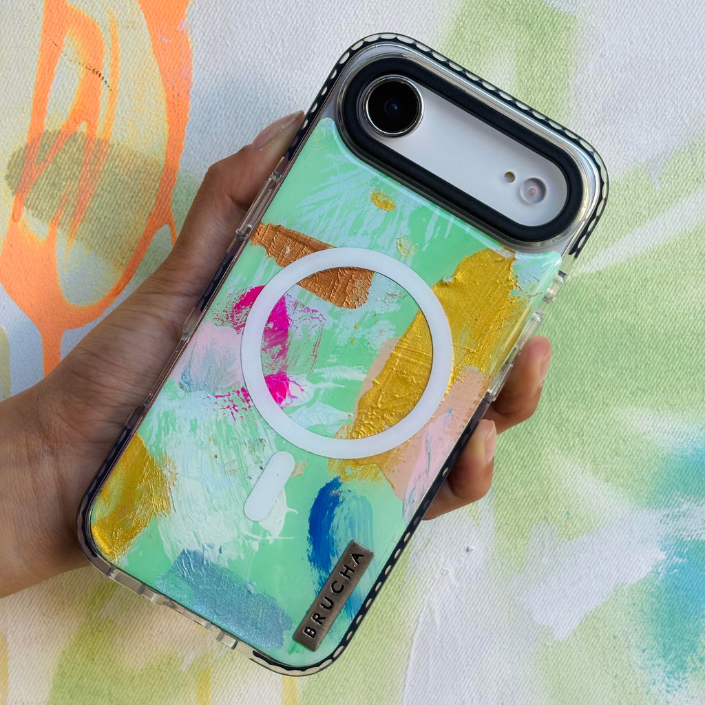 Funda Magsafe ultra protectora pintada a mano para iPhone 17 Air - Sey
