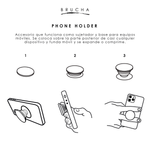 Phone Holder - Sujetador para el celular universal pintado a mano - Viva México