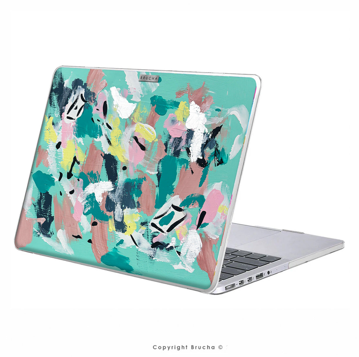Funda ultra protectora para MacBook pintada a mano pieza única - Luca