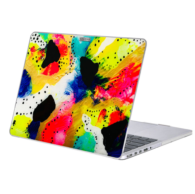 Funda ultra protectora para MacBook Air 11" pintada a mano pieza única - Alisson
