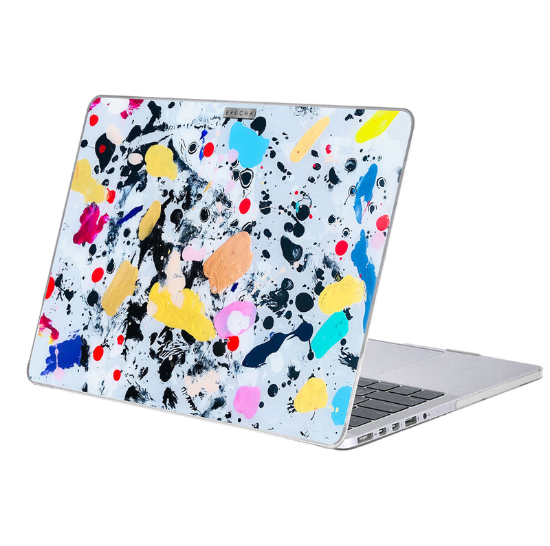 Funda ultra protectora para MacBook Air 11" pintada a mano pieza única - Vet