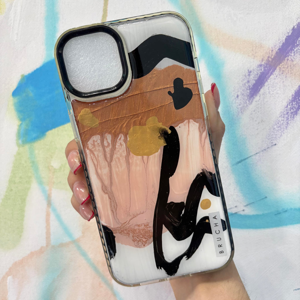 Funda ultra protectora pintada a mano para iPhone 14/15 Plus – Sharpay