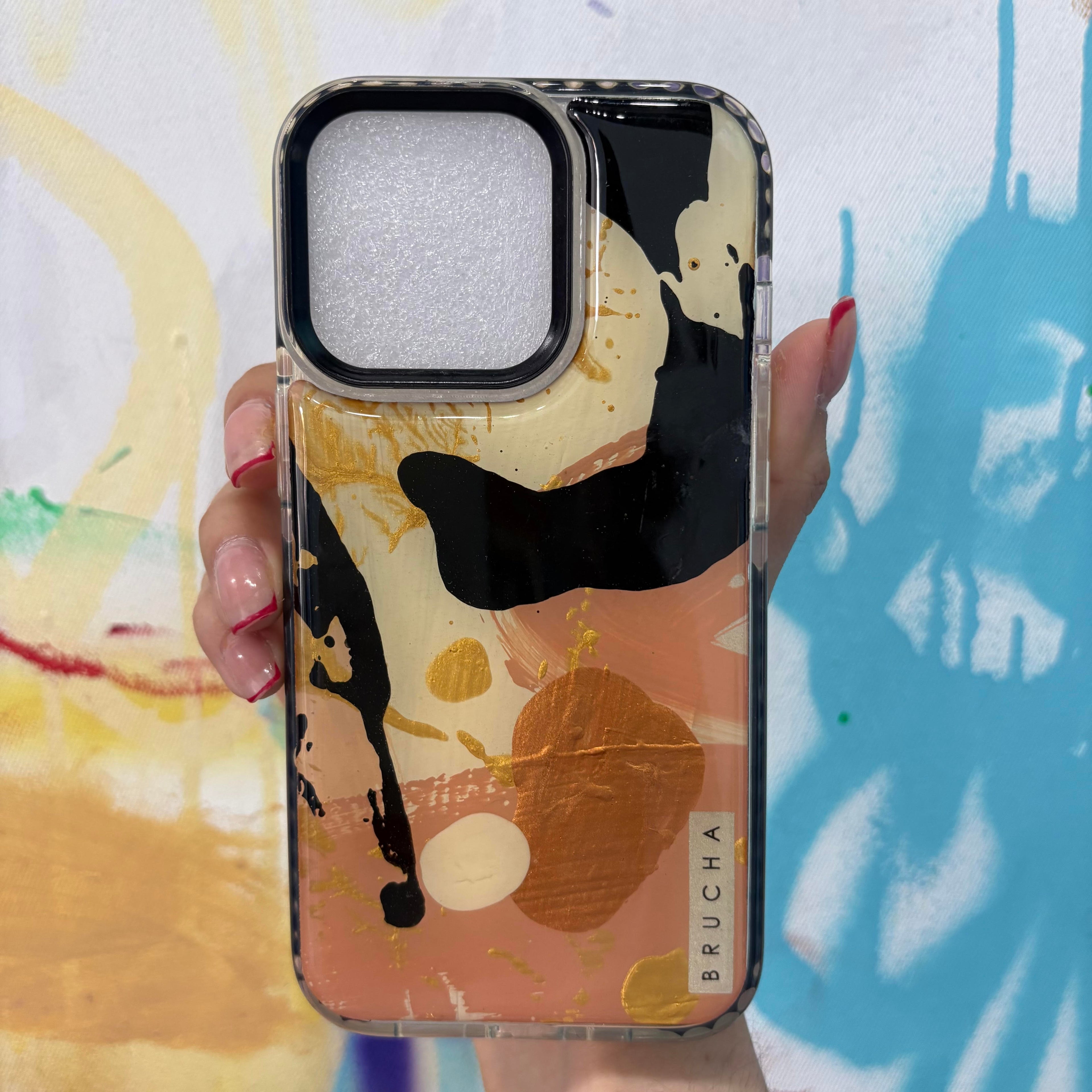 Funda ultra protectora pintada a mano para iPhone 13 Pro - Zafira