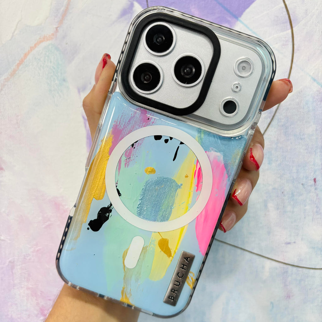 Funda Magsafe ultra protectora pintada a mano para iPhone 17 Pro - Hell
