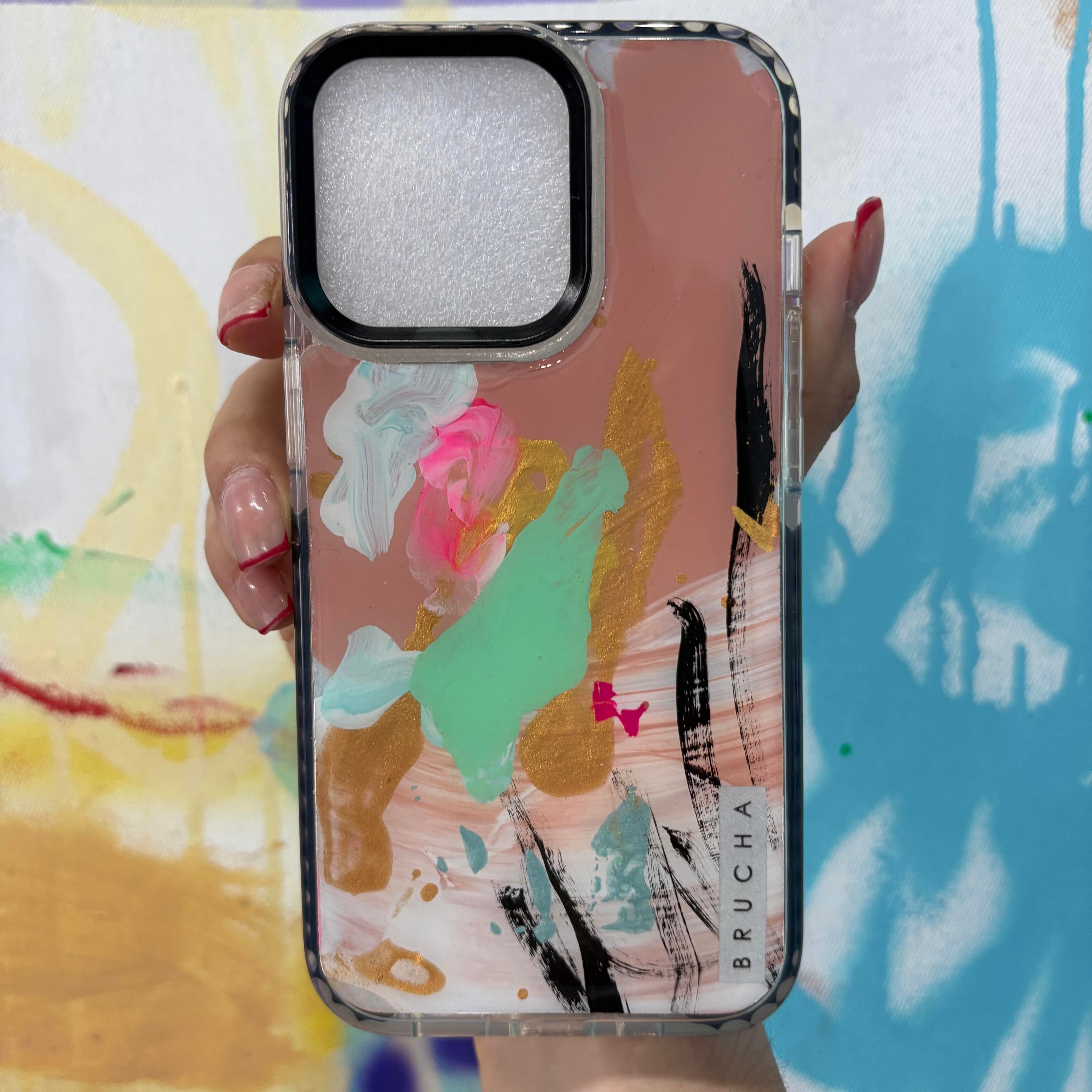 Funda ultra protectora pintada a mano para iPhone 13 Pro - Royal